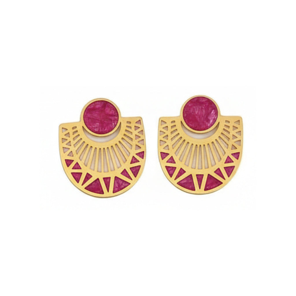 Solar Bloom Earring