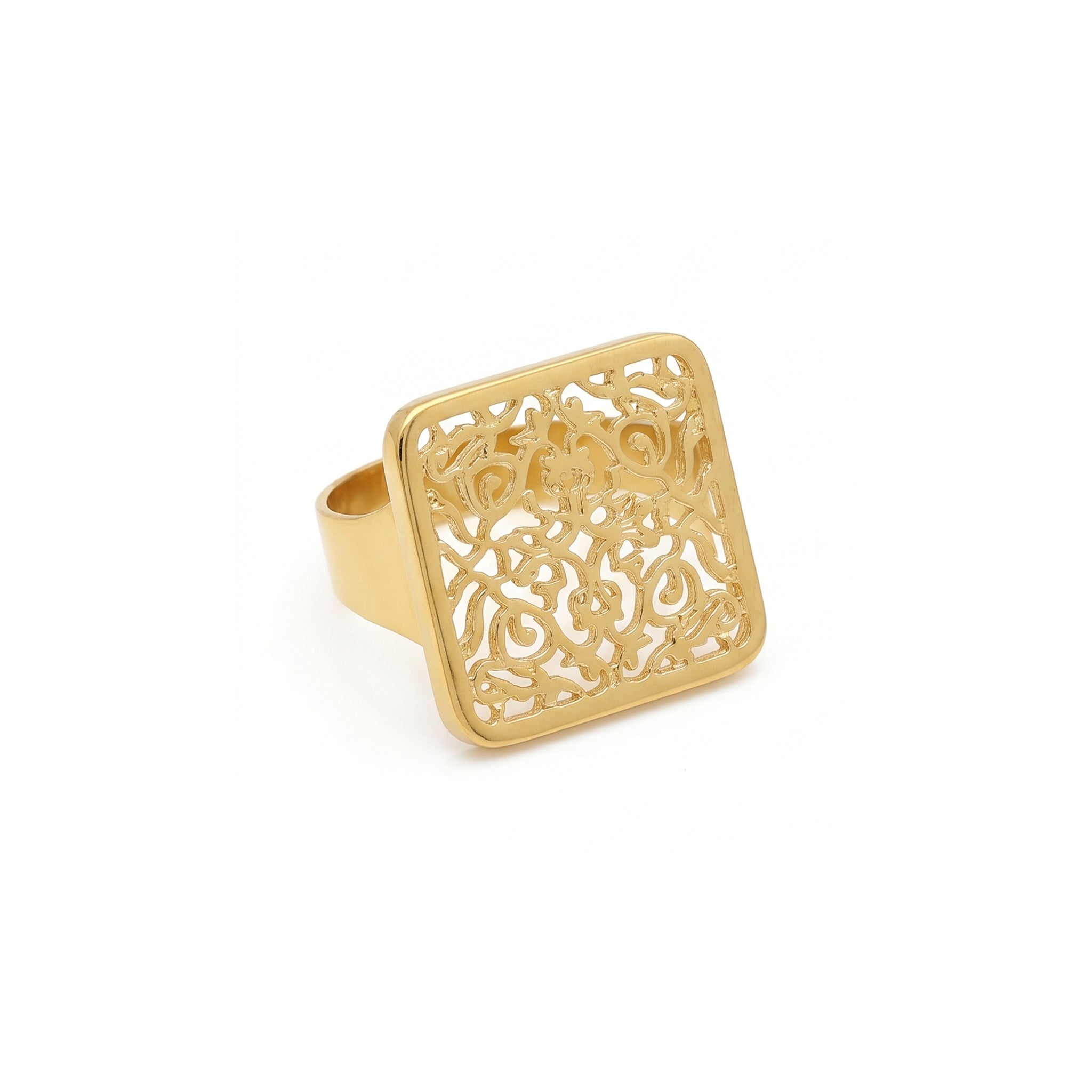 Arabesque Gold Ring