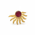 Solar Bloom Statement Ring