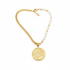 Calligraphy Pearl Harmony Necklace