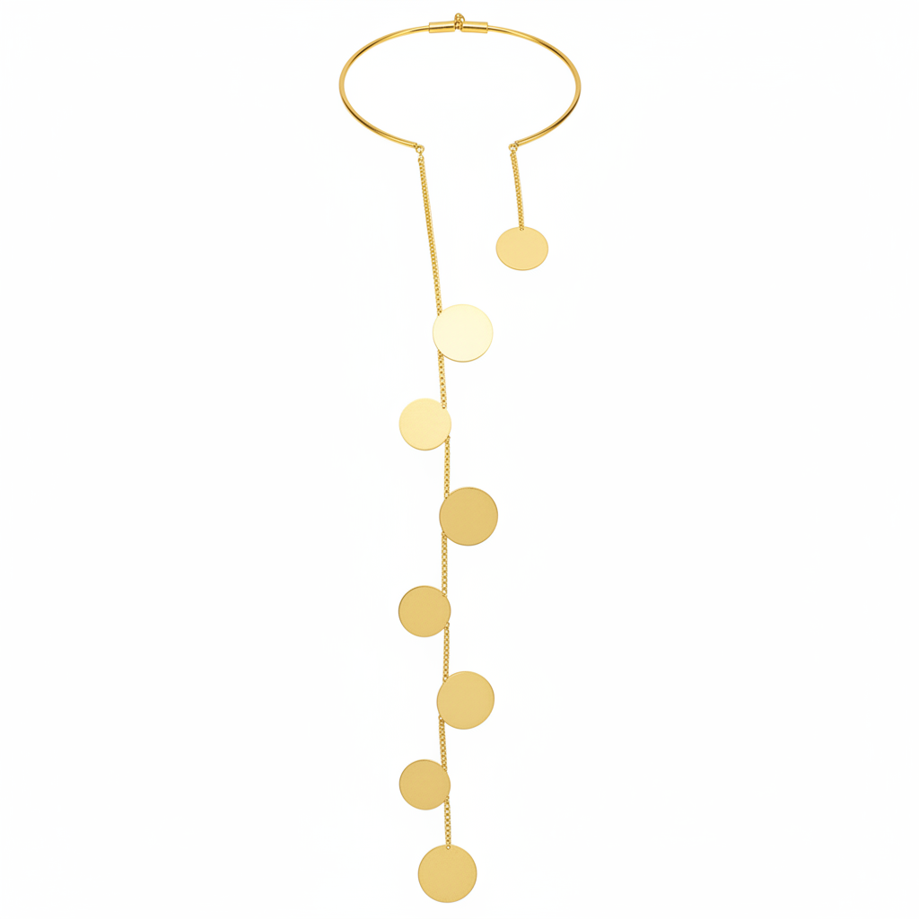 Golden Cascade Necklace