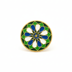 Emerald Mosaic Ring