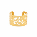 Golden Garden Cuff Bracelet
