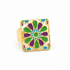 Andalusian Mosaic Ring