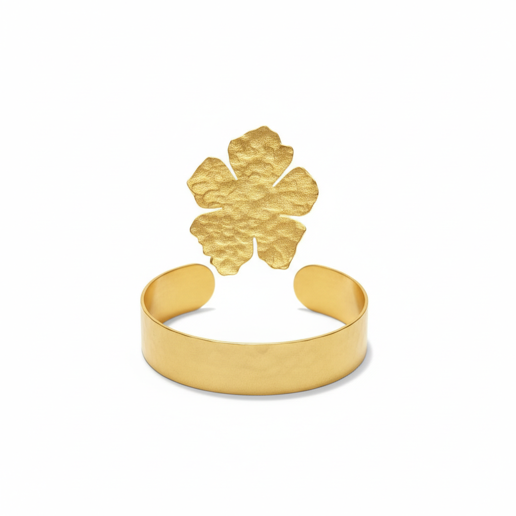 Golden Bloom Cuff