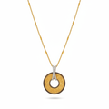 Eternal Circle Calligraphy Necklace