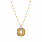 Eternal Circle Calligraphy Necklace