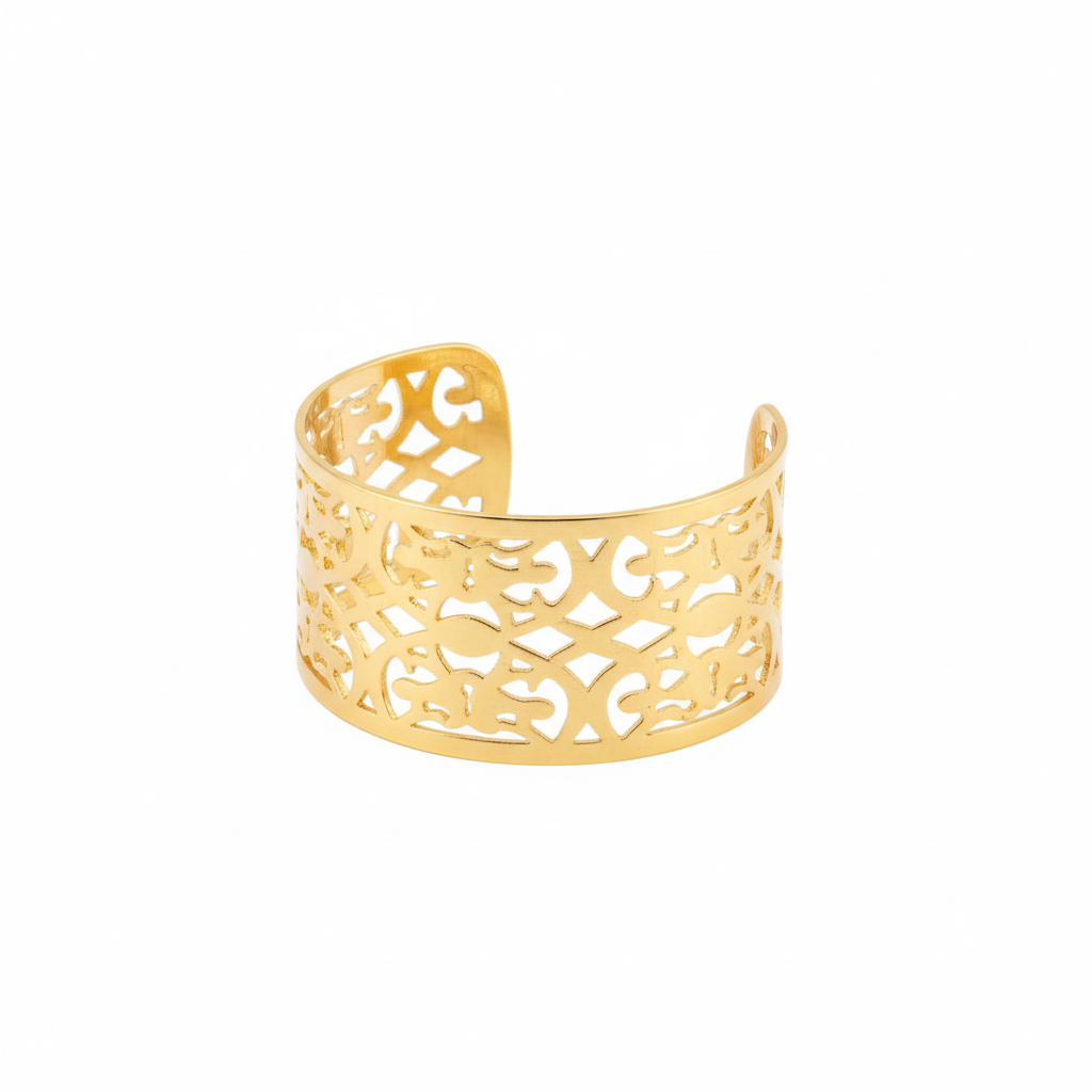 Imperial Arabesque Cuff Bracelet