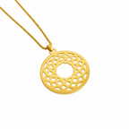 Celestial Crystal Mandala Necklace