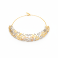 Royal Calligraphy Statement Necklace