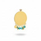 Turquoise Charm Pendant