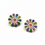 Mosaic Star Earrings