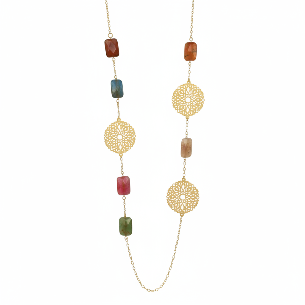 Celestial Mosaic Necklace