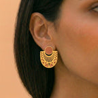Solar Bloom Earring
