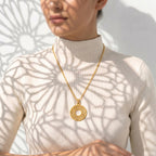 Celestial Crystal Mandala Necklace